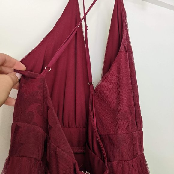 Chiiffon Lace Gown - Picture 5 of 8